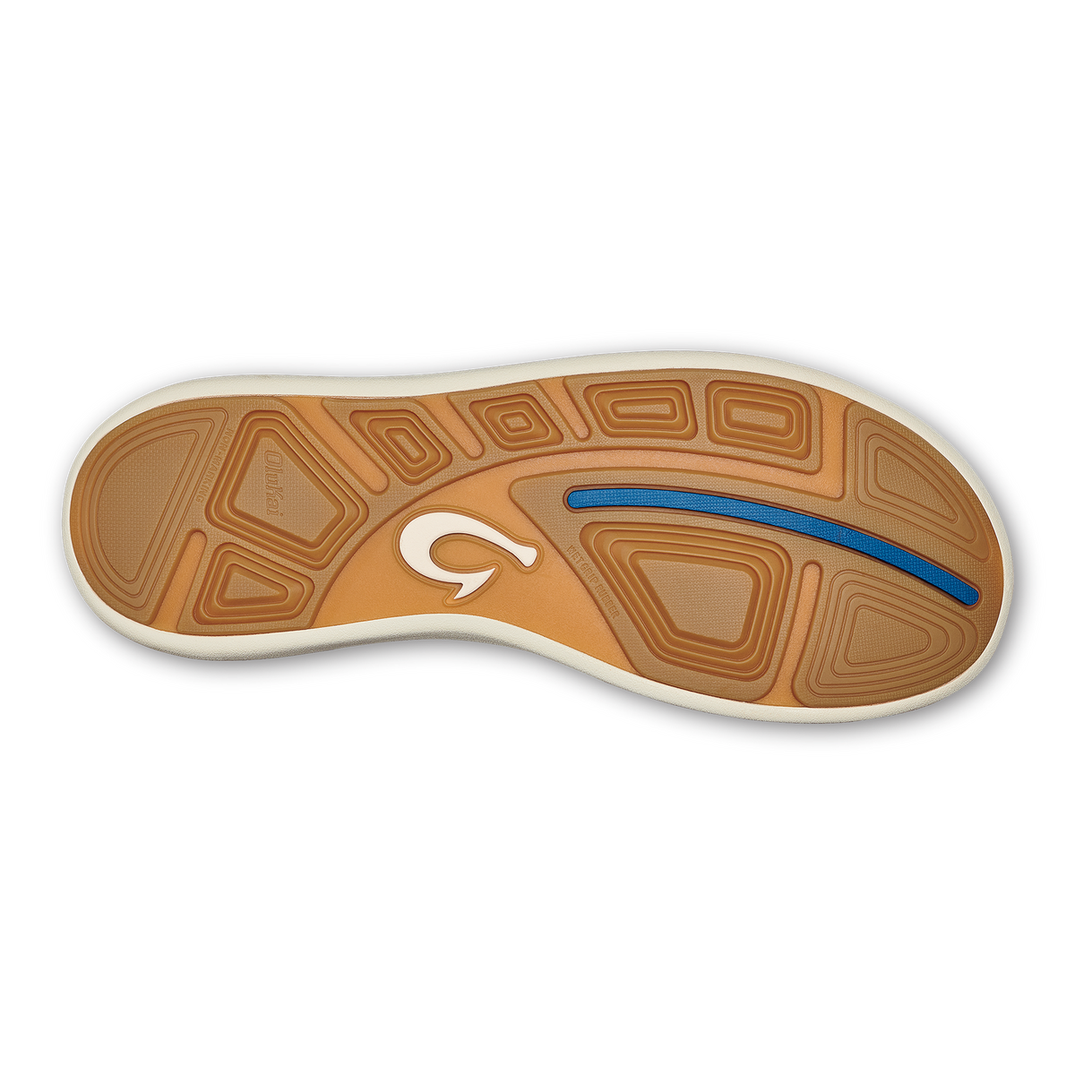 OluKai Moku Pae Men's Boat Shoes - Trench Blue / Off White