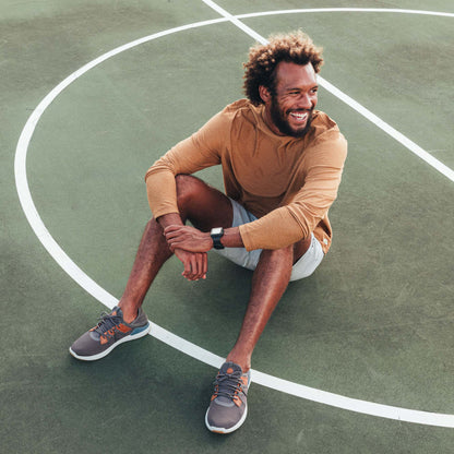 OluKai Mio Lī Men's Athletic Shoes - Pavement / Vintage Indigo