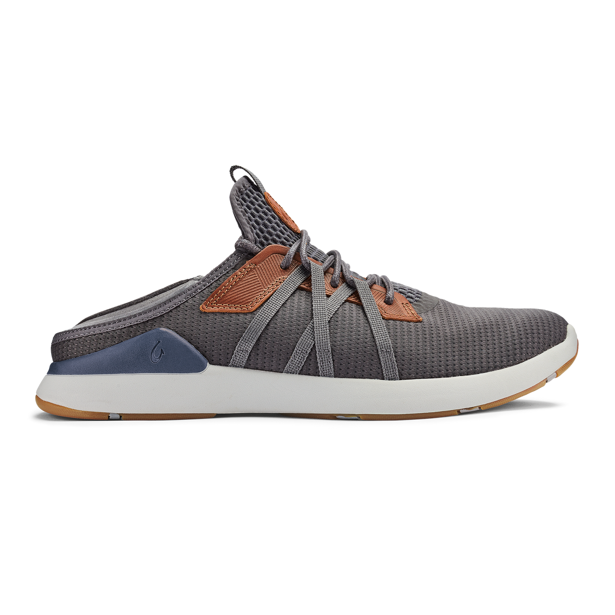OluKai Mio Lī Men's Athletic Shoes - Pavement / Vintage Indigo