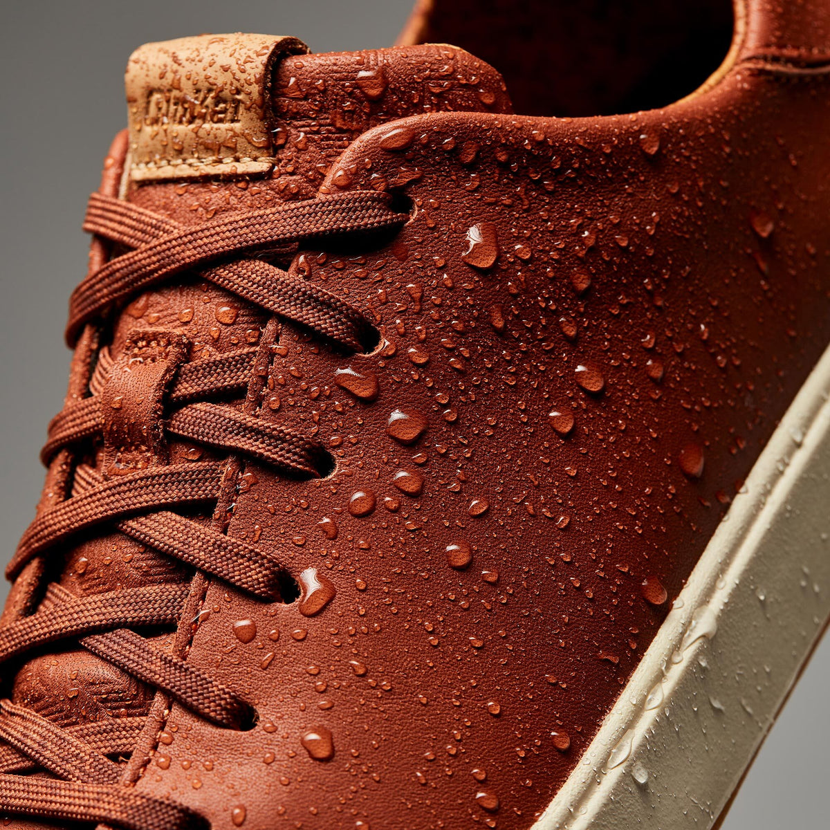 OluKai Lae‘ahi Lī ‘Ili Men's Leather Sneakers - Kukui Brown