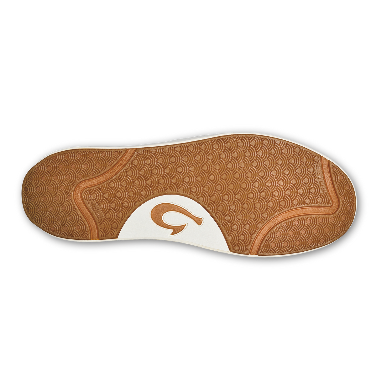 OluKai Lae‘ahi Lī ‘Ili Men's Leather Sneakers - Kukui Brown