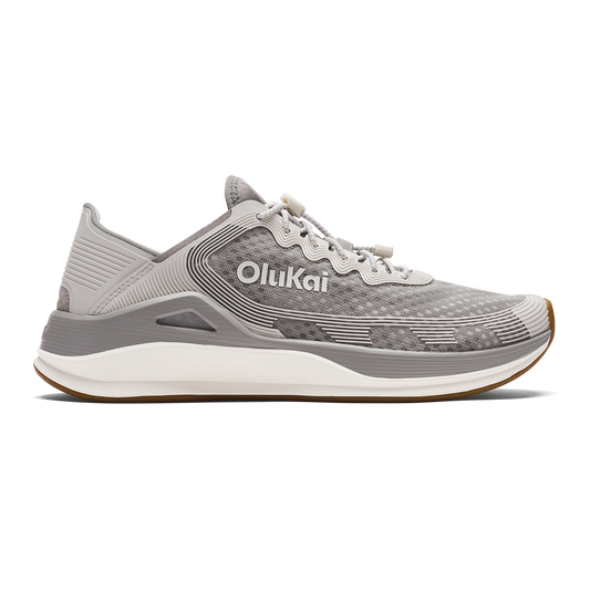 OluKai ‘Ahi Men’s Water Boat Shoes - Ash / Sterling