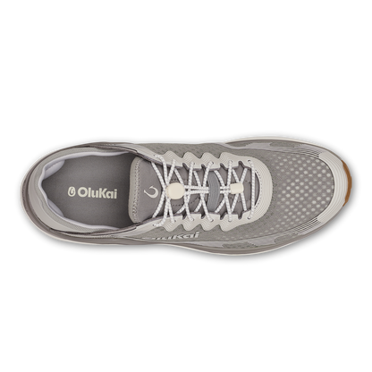 OluKai ‘Ahi Men’s Water Boat Shoes - Ash / Sterling
