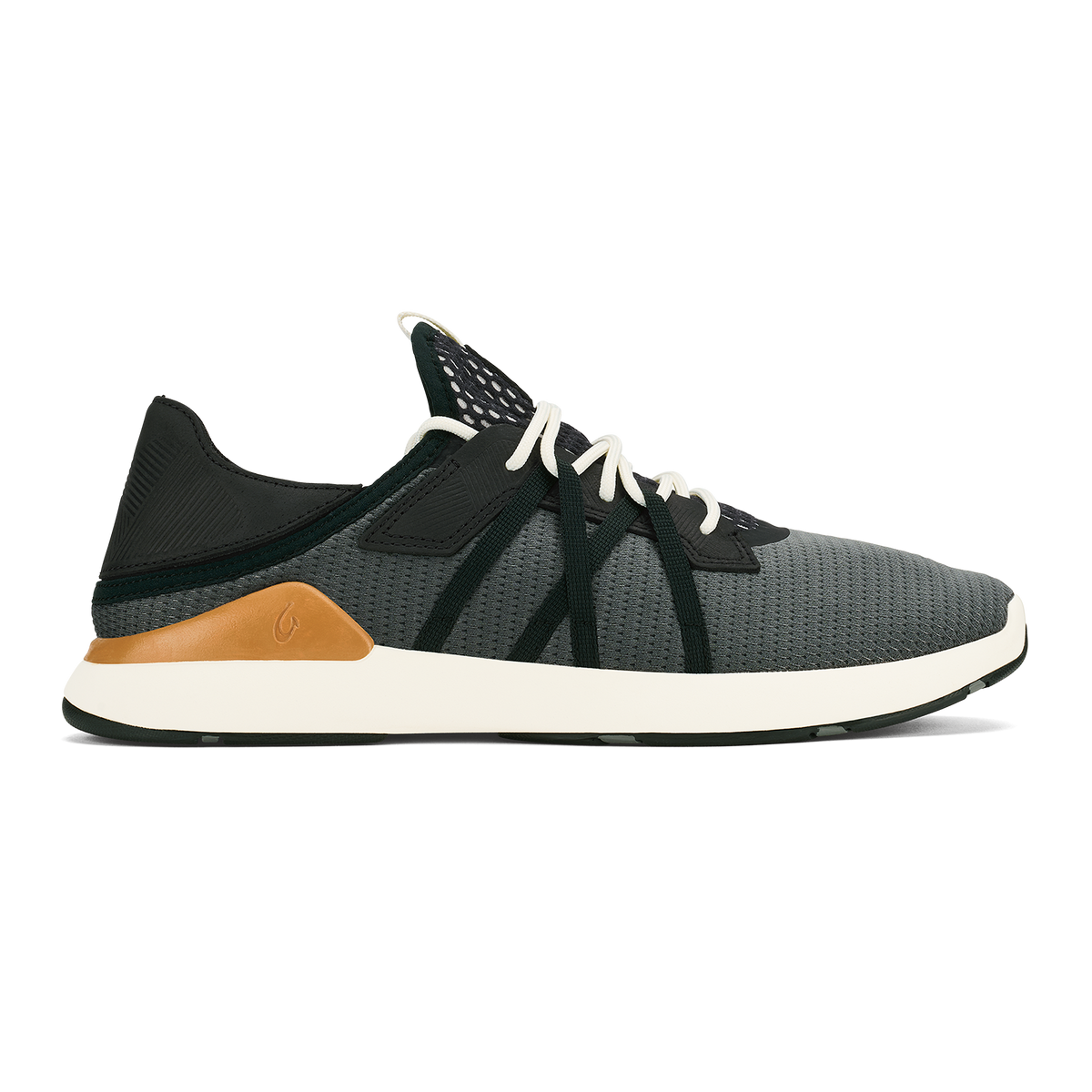 OluKai Mio Lī Men's Athletic Shoes - Rock / Natural