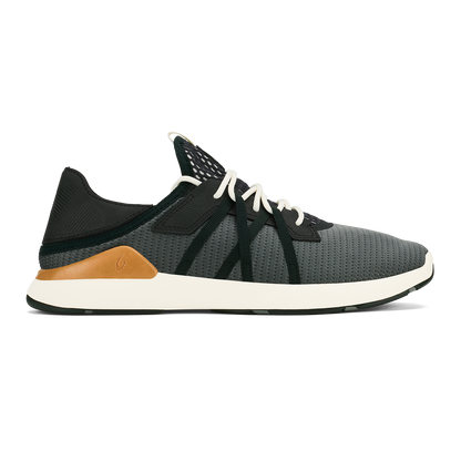 OluKai Mio Lī Men's Athletic Shoes - Rock / Natural