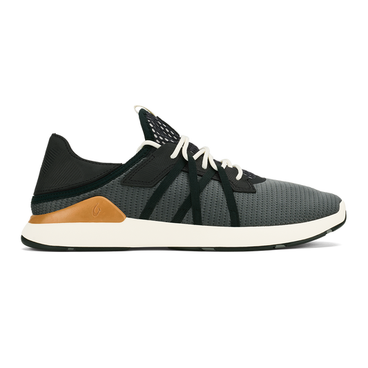 OluKai Mio Lī Men's Athletic Shoes - Rock / Natural