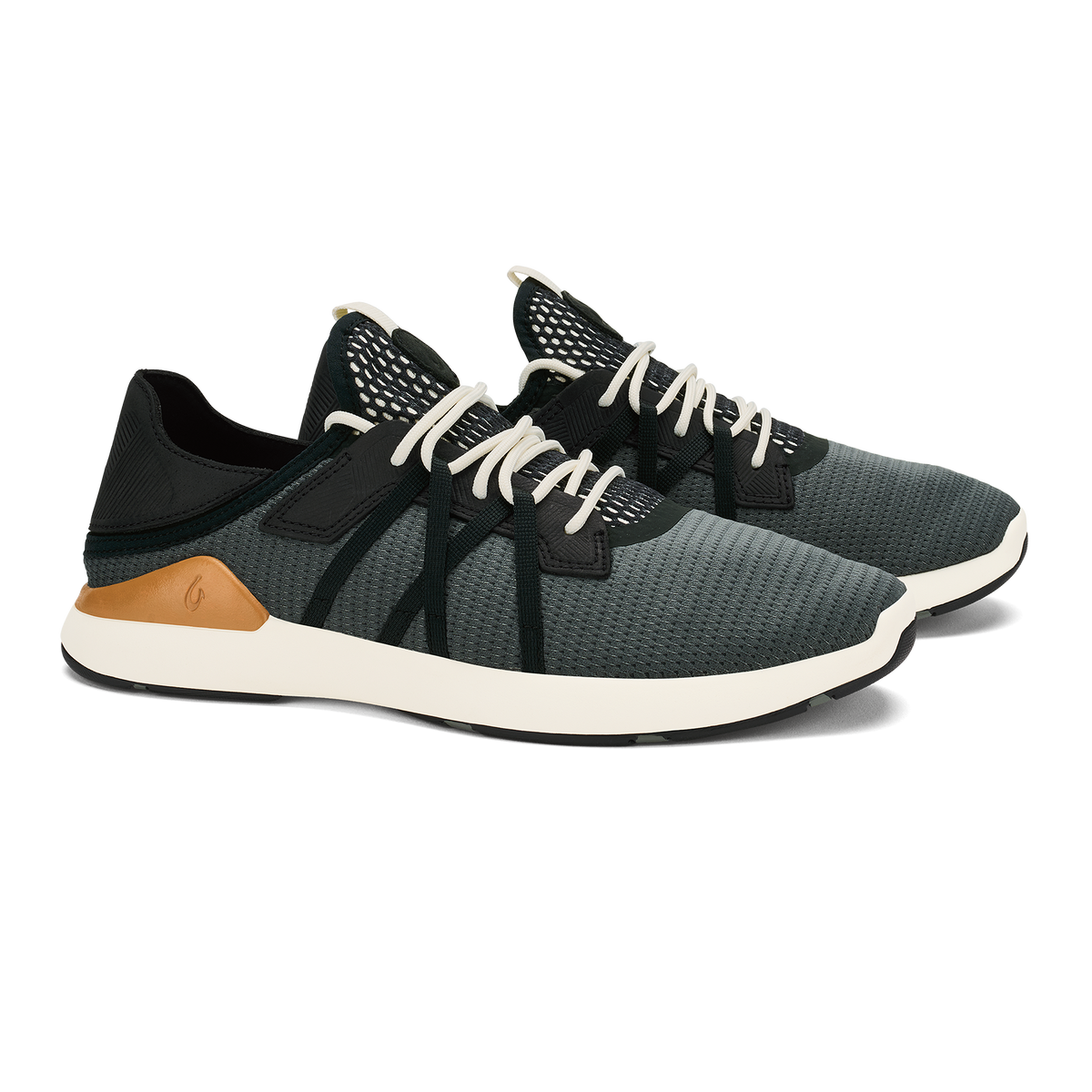 OluKai Mio Lī Men's Athletic Shoes - Rock / Natural