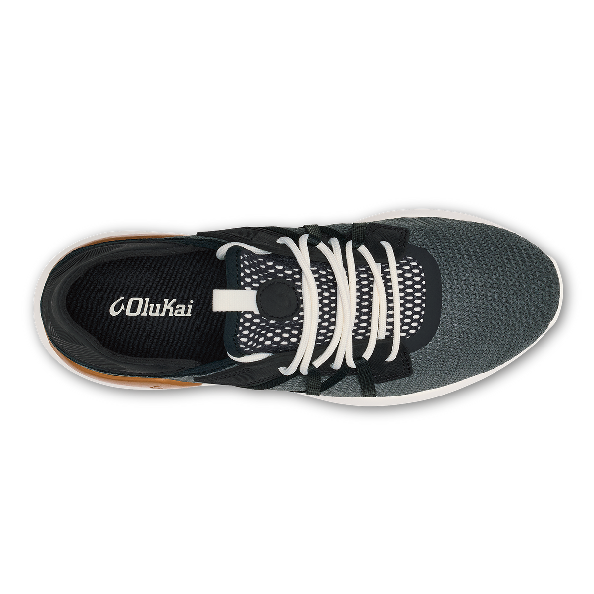 OluKai Mio Lī Men's Athletic Shoes - Rock / Natural