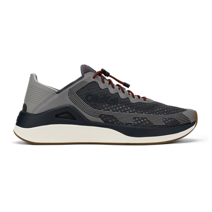 OluKai ‘Ahi Men’s Water Boat Shoes - Rock / Ash