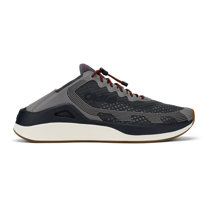 OluKai ‘Ahi Men’s Water Boat Shoes - Rock / Ash