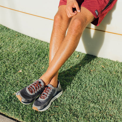OluKai ‘Ahi Men’s Water Boat Shoes - Rock / Ash