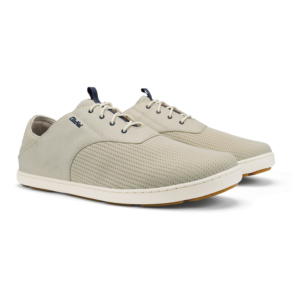 OluKai Nohea Moku Men's Boat Shoes - Tapa
