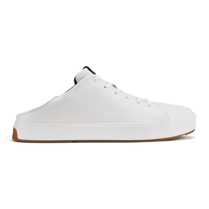 OluKai Lae‘ahi Lī ‘Ili Men's Sneakers - Bright White / Trench Blue