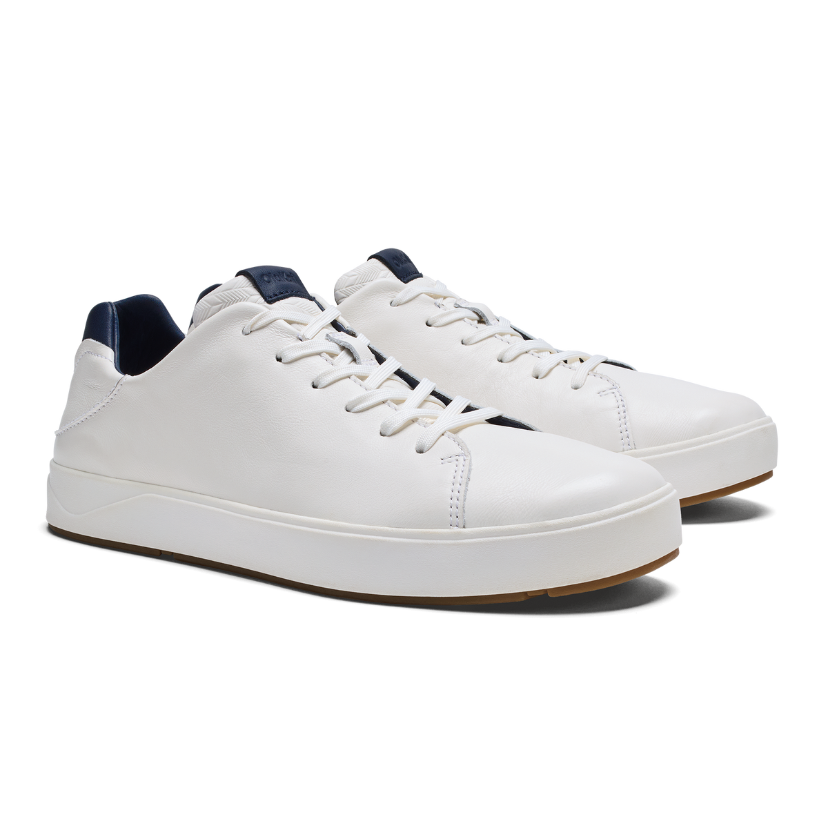 OluKai Lae‘ahi Lī ‘Ili Men's Sneakers - Bright White / Trench Blue