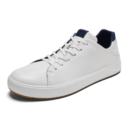 OluKai Lae‘ahi Lī ‘Ili Men's Sneakers - Bright White / Trench Blue