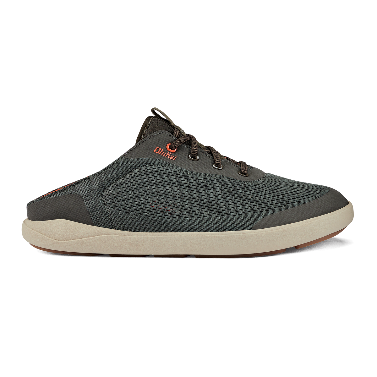 OluKai Moku Pae Men's Boat Shoes - Island Salt / Koi