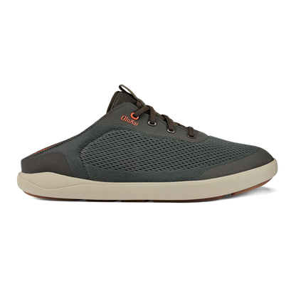 OluKai Moku Pae Men's Boat Shoes - Island Salt / Koi