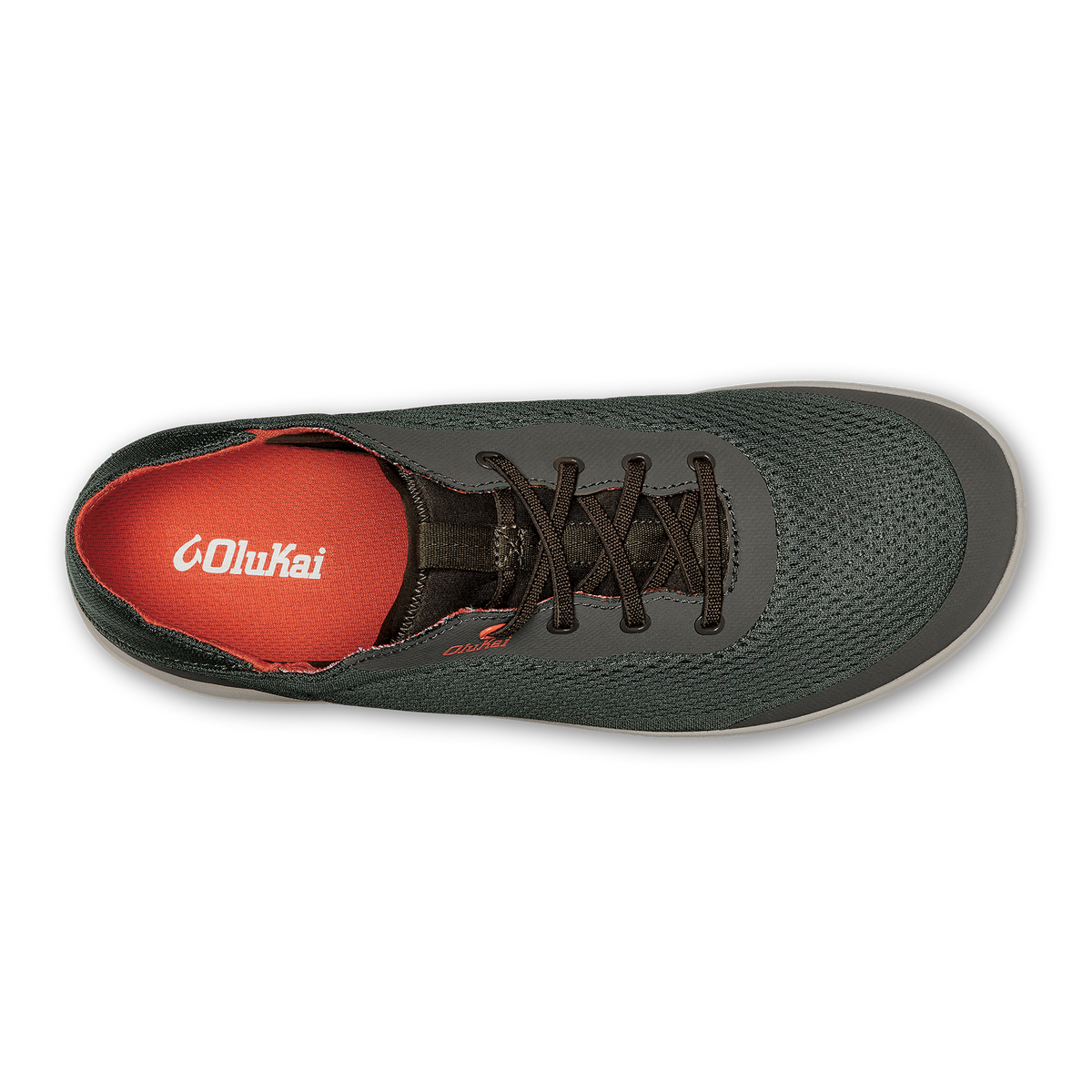 OluKai Moku Pae Men's Boat Shoes - Island Salt / Koi