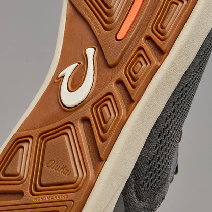 OluKai Moku Pae Men's Boat Shoes - Island Salt / Koi