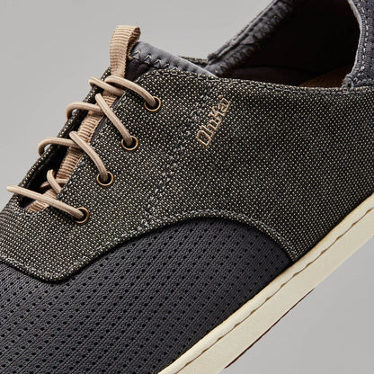 OluKai Nohea Moku Men's Boat Shoes - Charcoal / Clay