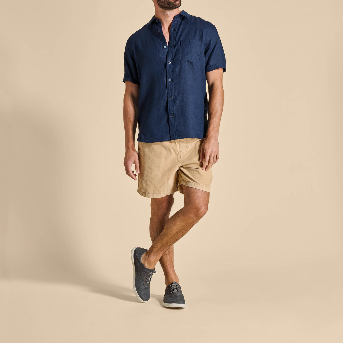 OluKai Nohea Moku Men's Boat Shoes - Charcoal / Clay