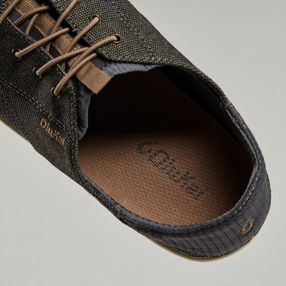 OluKai Nohea Moku Men's Boat Shoes - Charcoal / Clay
