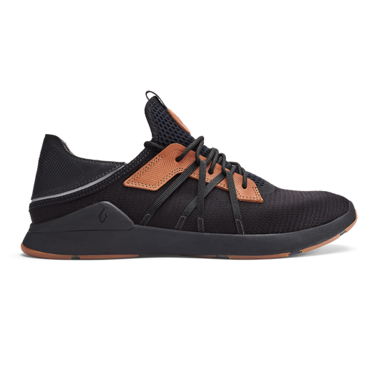 OluKai Mio Lī Men's Athletic Shoes - Lava Rock
