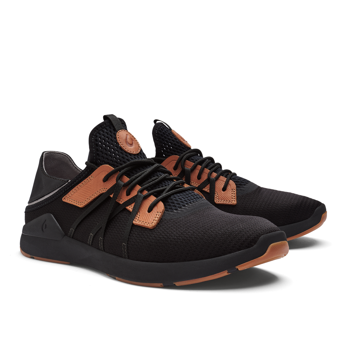 OluKai Mio Lī Men's Athletic Shoes - Lava Rock