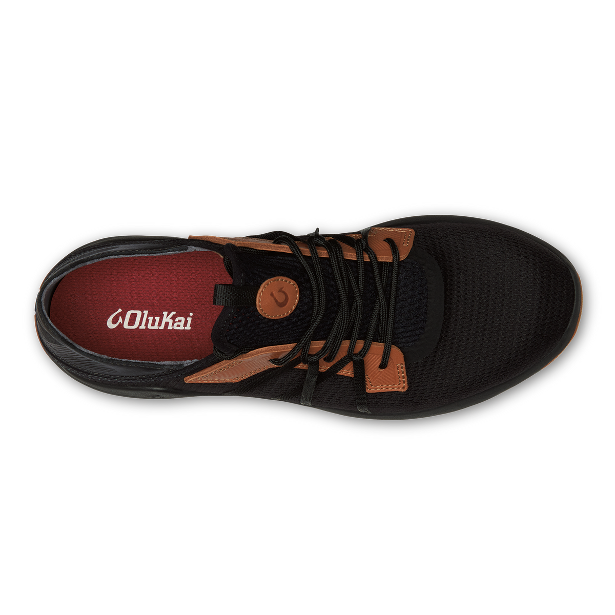 OluKai Mio Lī Men's Athletic Shoes - Lava Rock