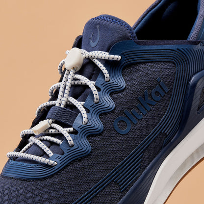 OluKai ‘Ahi Men’s Water Boat Shoes - Mood Indigo / Coastal Blue