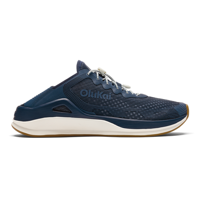 OluKai ‘Ahi Men’s Water Boat Shoes - Mood Indigo / Coastal Blue