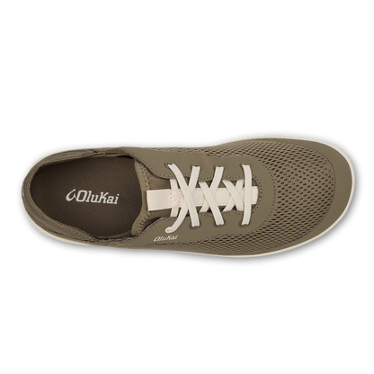 OluKai Moku Pae Men's Boat Shoes - Clay / Tapa