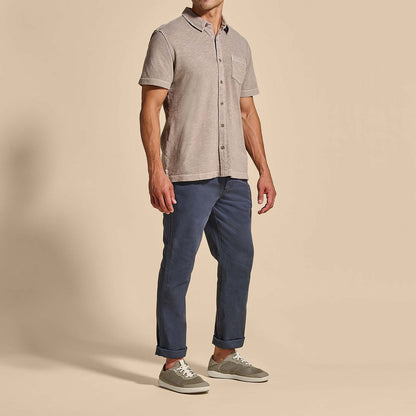 OluKai Moku Pae Men's Boat Shoes - Clay / Tapa