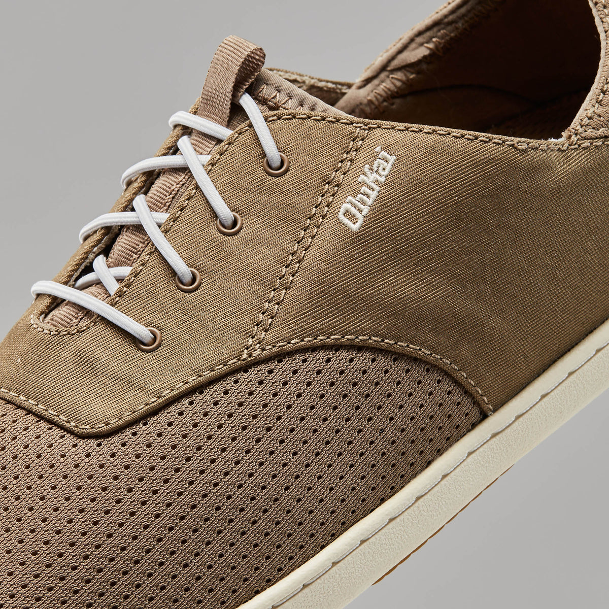 OluKai Nohea Moku Men's Boat Shoes - Tapa