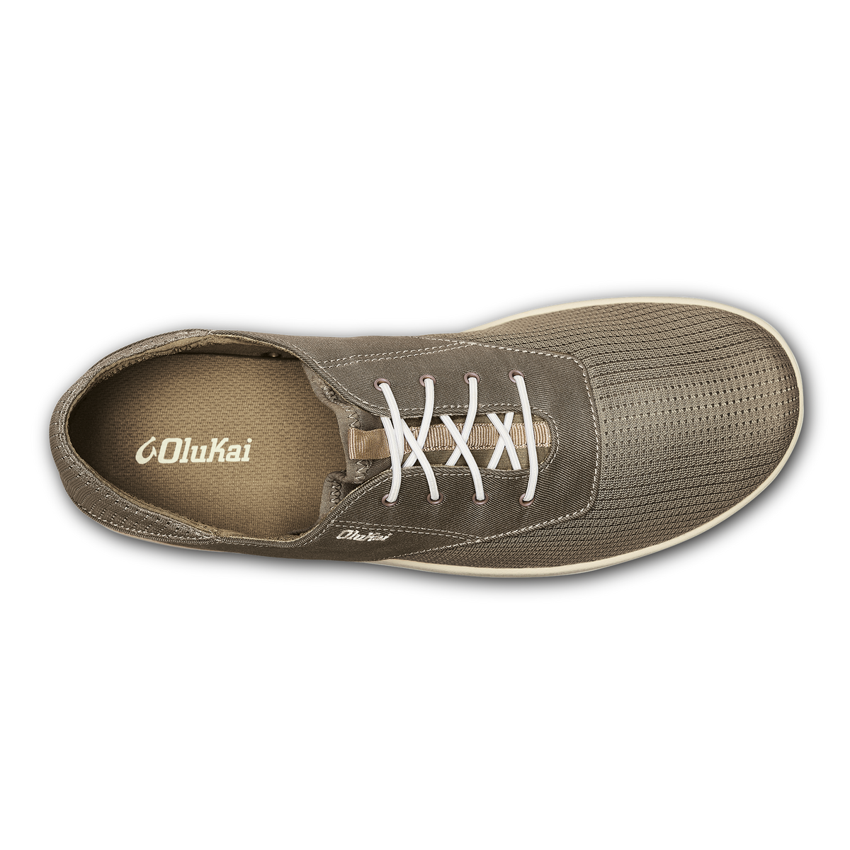 OluKai Nohea Moku Men's Boat Shoes - Tapa