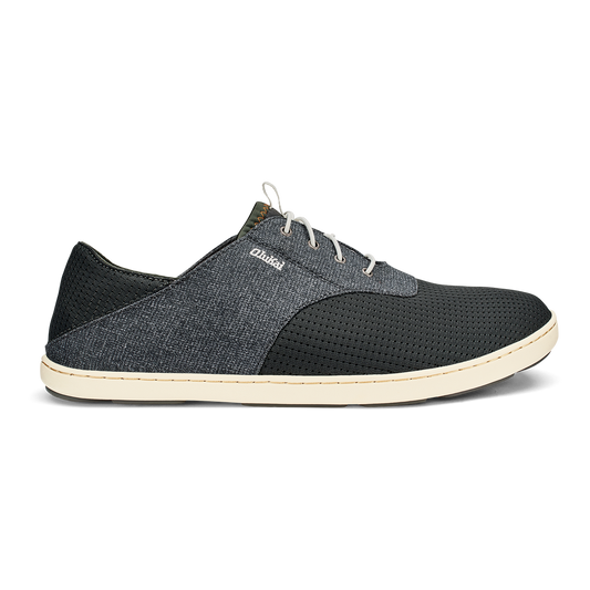 OluKai Nohea Moku Men's Boat Shoes - Dark Shadow