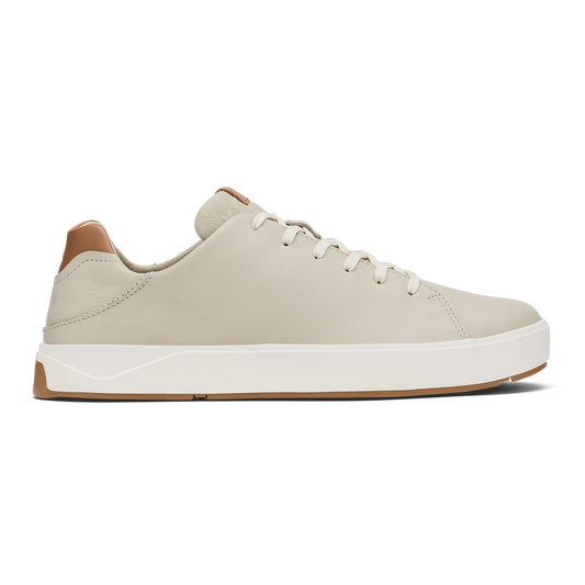 OluKai Lae‘ahi Lī ‘Ili Men's Leather Sneakers - Tapa