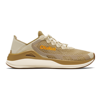 OluKai ‘Ahi Men’s Water Boat Shoes - Tan / Tapa
