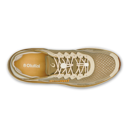 OluKai ‘Ahi Men’s Water Boat Shoes - Tan / Tapa