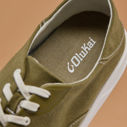 OluKai Tradewind Men’s Breathable Sneakers - Desert Moss