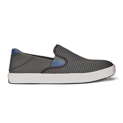 OluKai Lae‘ahi Men's Slip-On Sneakers - Pavement