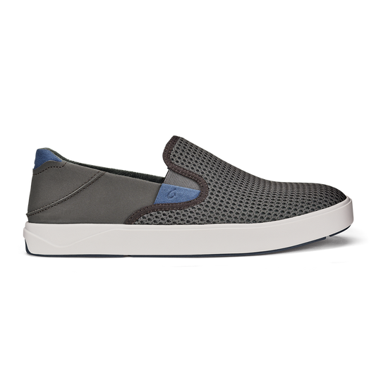 OluKai Lae‘ahi Men's Slip-On Sneakers - Pavement
