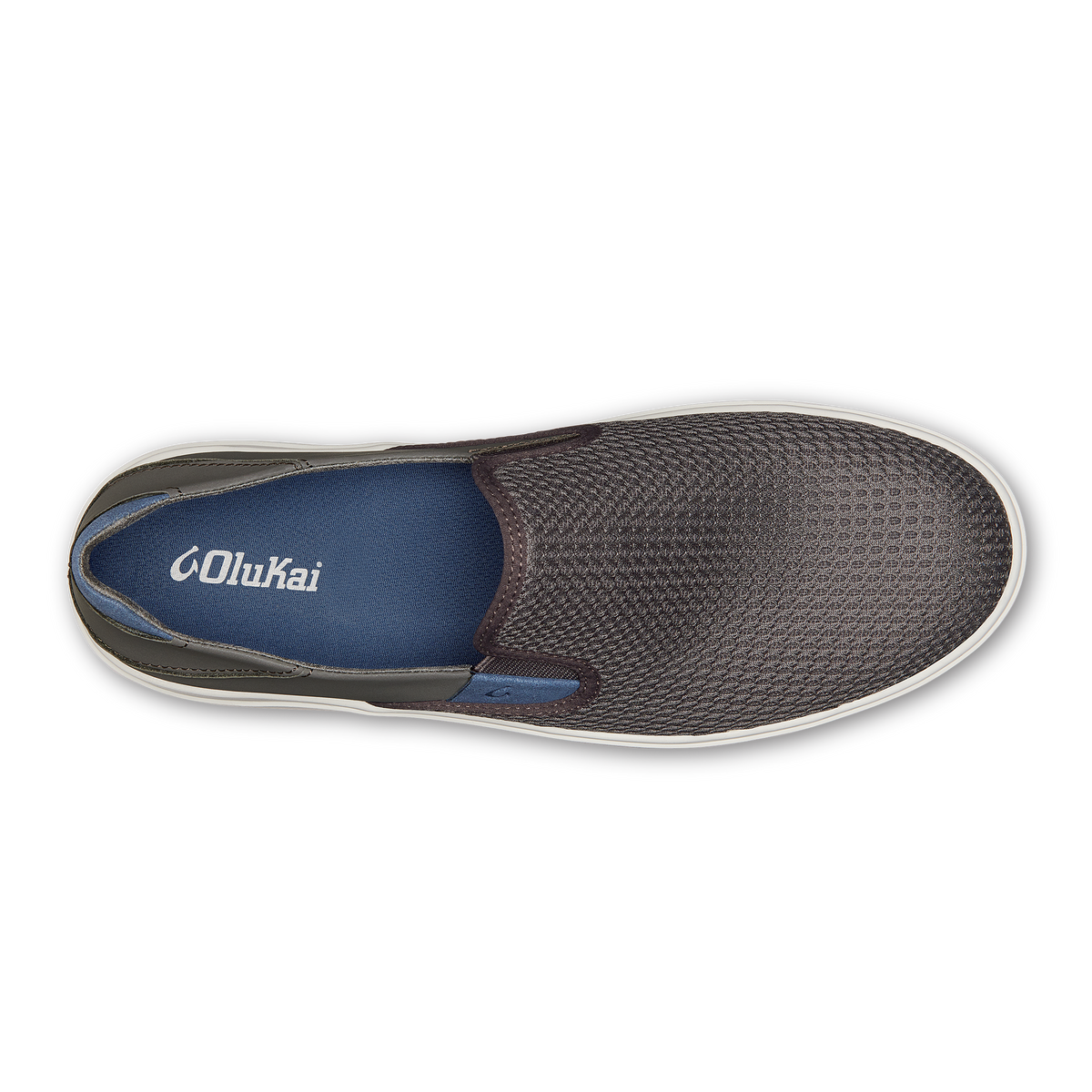 OluKai Lae‘ahi Men's Slip-On Sneakers - Pavement