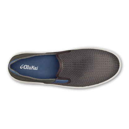 OluKai Lae‘ahi Men's Slip-On Sneakers - Pavement