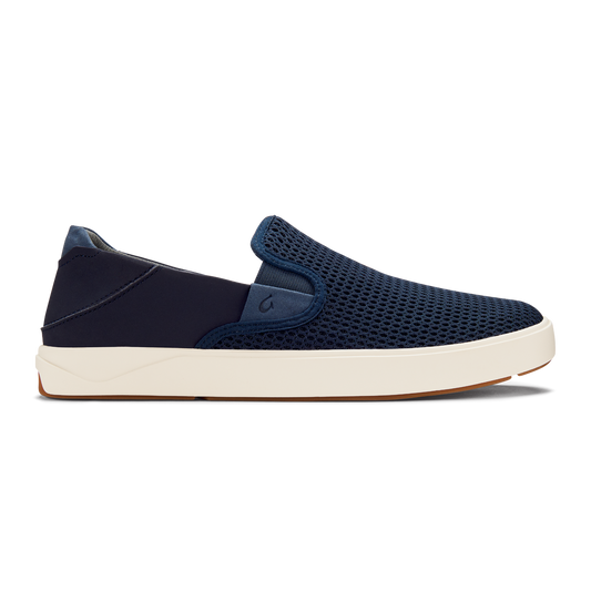 OluKai Lae‘ahi Men's Slip-On Sneakers - Blue Depth