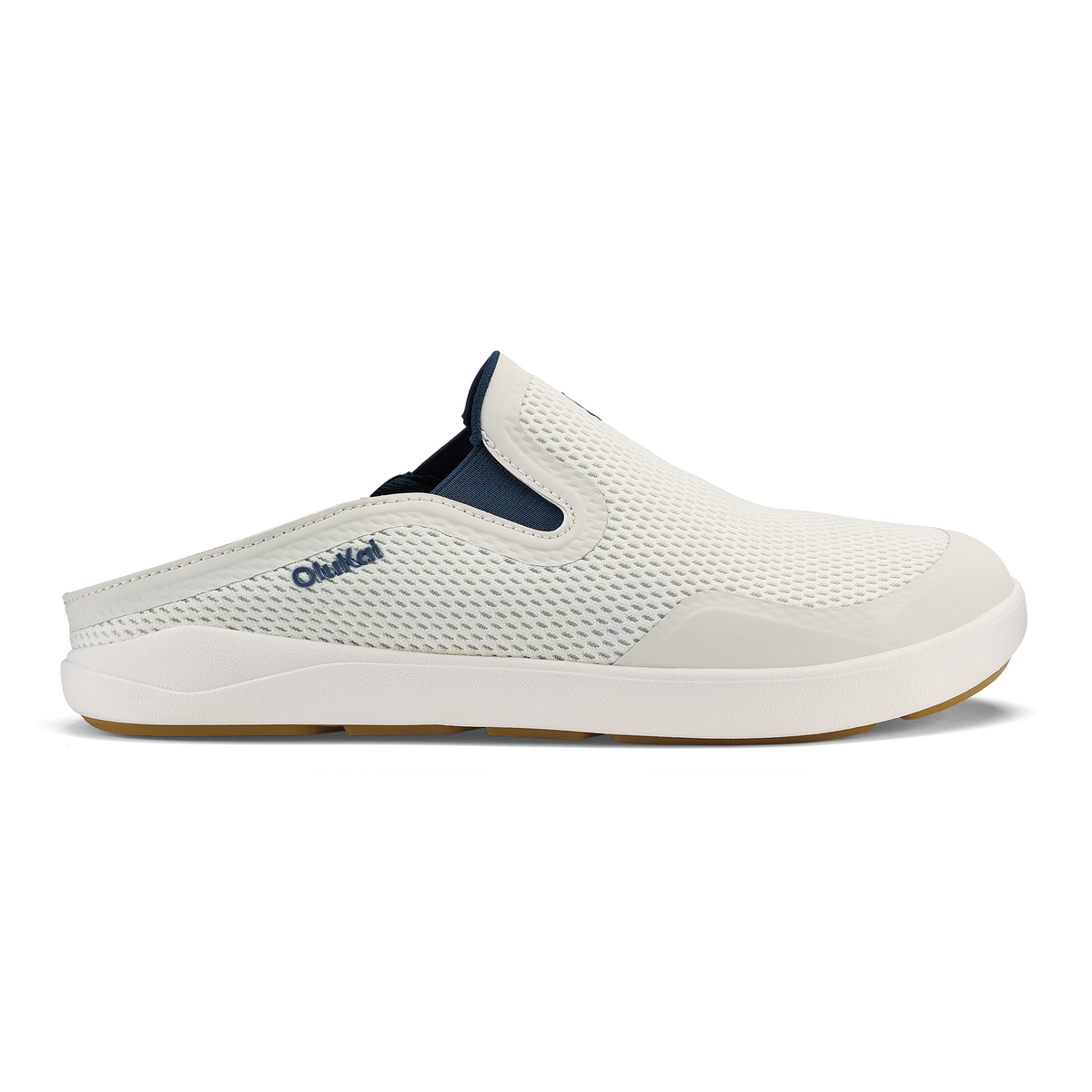 OluKai Moku Slip-on - White Sand / Trench Blue