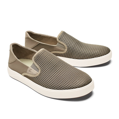 OluKai Lae‘ahi Men's Slip-On Sneakers - Clay