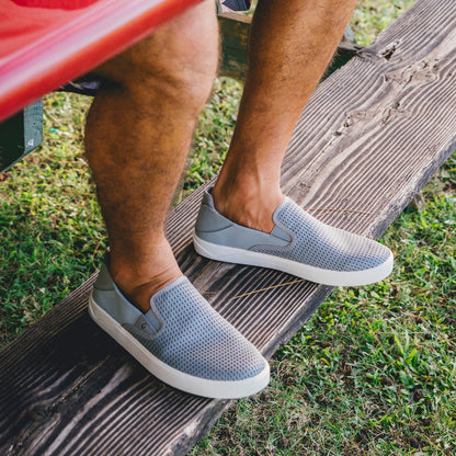 OluKai Lae‘ahi Men's Slip-On Sneakers - Poi
