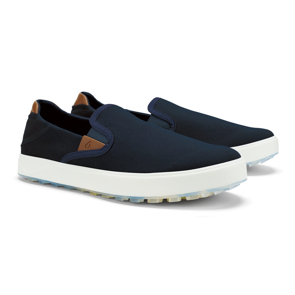 OluKai Wai‘alae Slip On Men’s Golf Shoes - Trench Blue