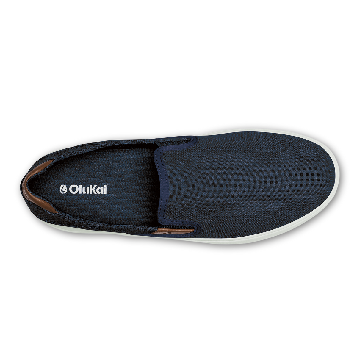 OluKai Wai‘alae Slip On Men’s Golf Shoes - Trench Blue